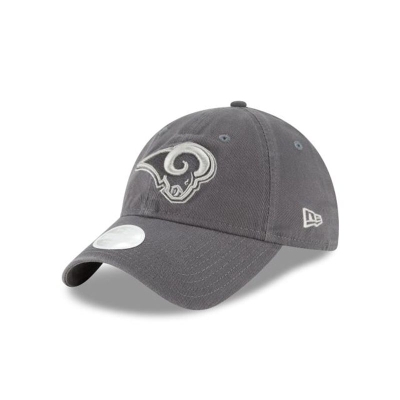 Los Angeles Rams Gorra | New Era NFL Preferred Pick 9twenty Adjustable Cap Mexico - Grises
